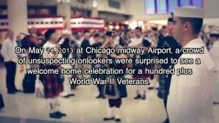 The Most Amazing Homecoming for World War II Veterans - Honor Flight Chicago