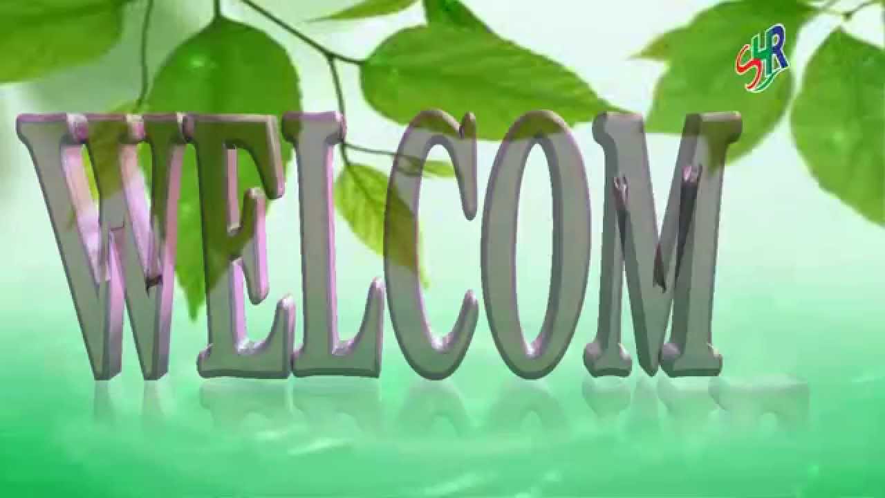 WELCOME ANIMATION VIDEO EFFECT - YouTube