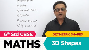 Class 6 || Maths || 3D Shapes