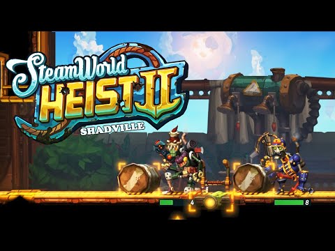 Медали позора и Вербовка гремучников ? SteamWorld Heist 2 Прохождение игры #5