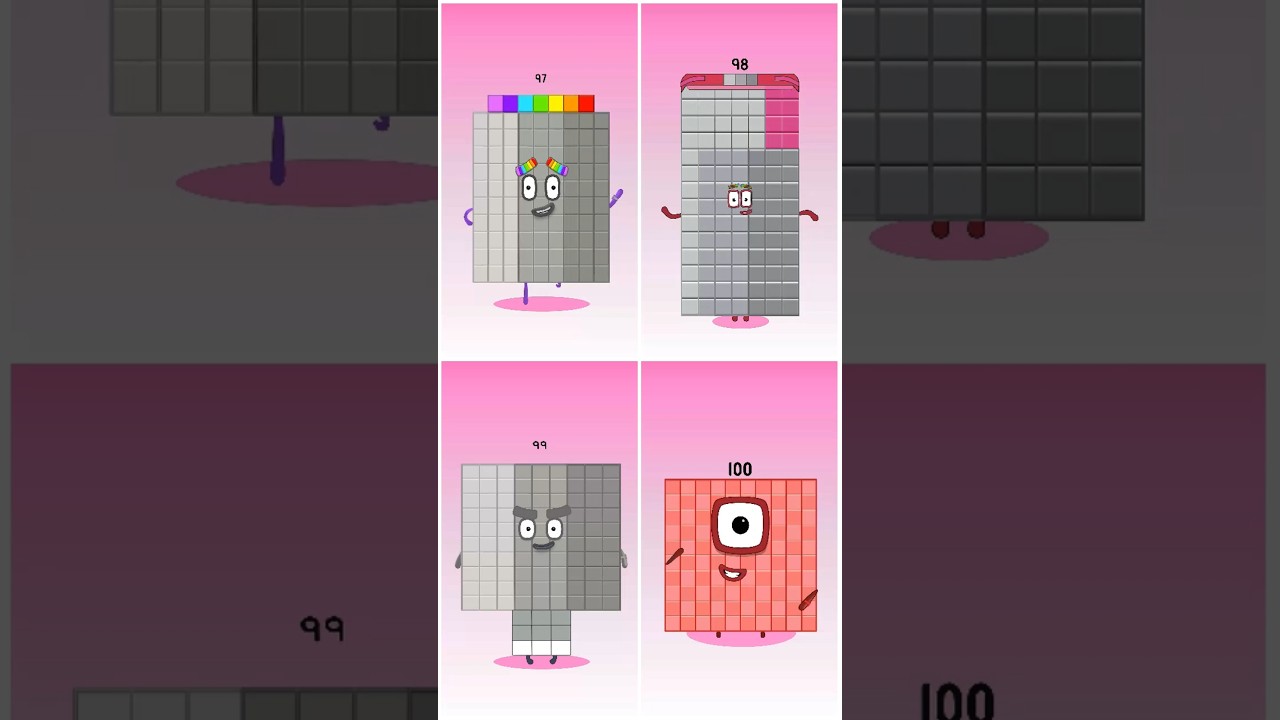 Incredibox Numberblocks 97 VS 100 | Compilation Incredibox 