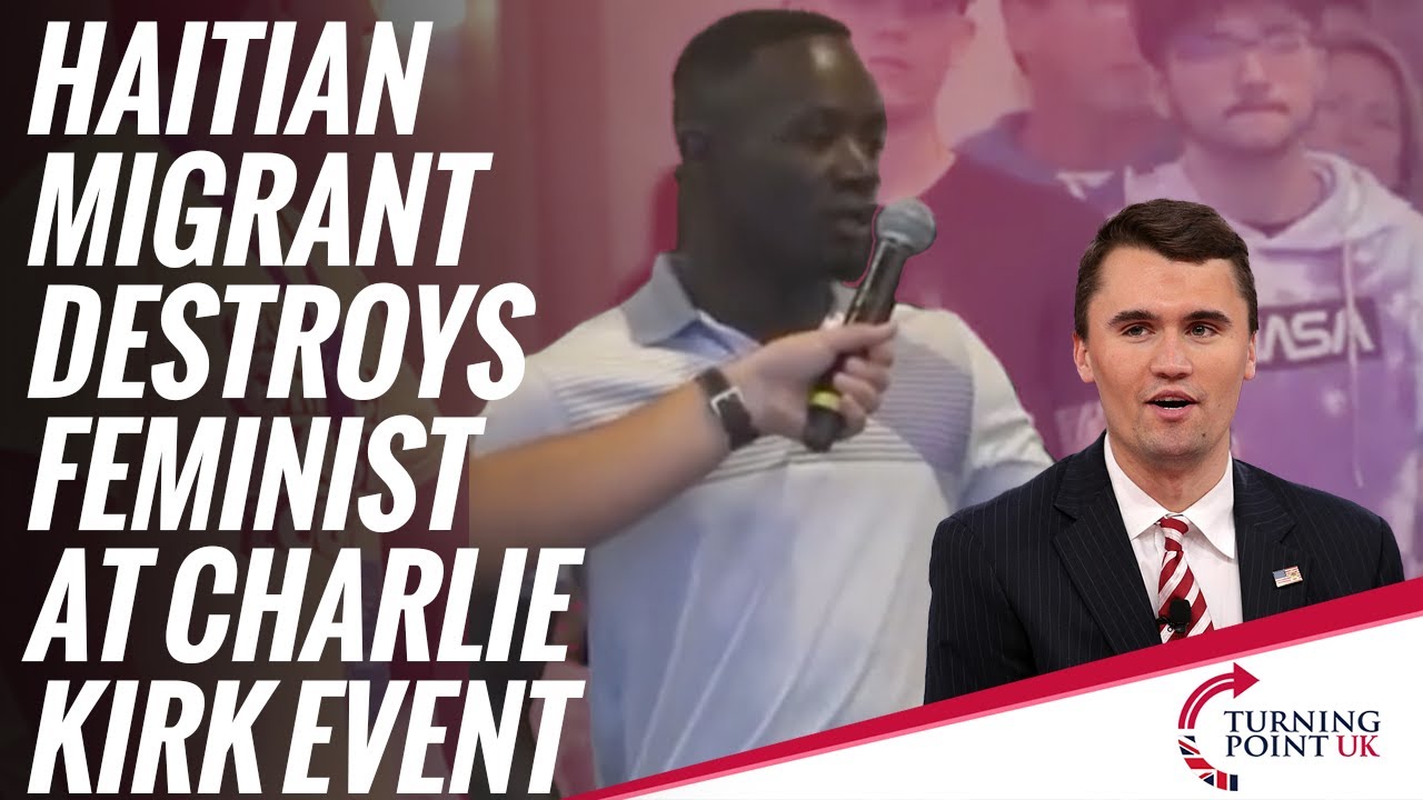 Charlie Kirk Meets Haitian Immigrant Who Calls Out Clinton and Obama for Stealing Billions from Haiti