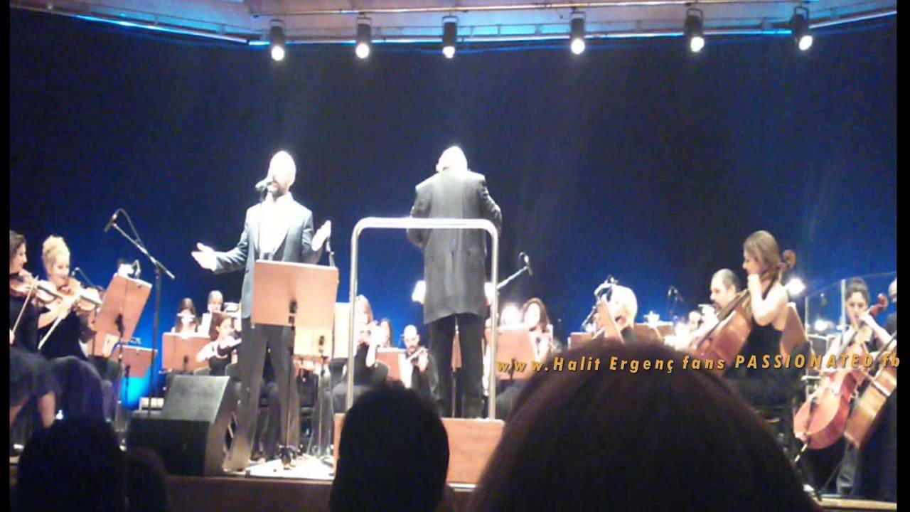 Halit Ergenc....singing ''My way'' 6/2/2015 (3rd mobile video)