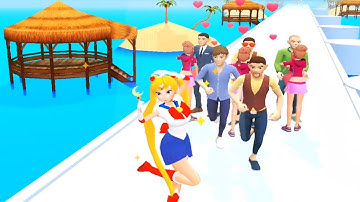 Makeover Run - All Levels Gameplay Android,ios (Levels 36-37)