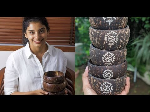 Girl Turns Coconut Shells Into