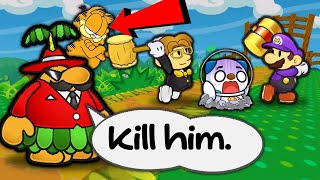 5 Nimrods Try to Beat Paper Mario Together (this time with Garfield)