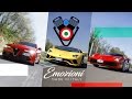 Alfa Giulia, Ferrari 488, Lamborghini Aventador | 2.000 CV nella Terra dei Motori