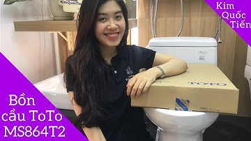 KIMQUOCTIEN.COM I Bồn cầu ToTo MS864T2  1 khối