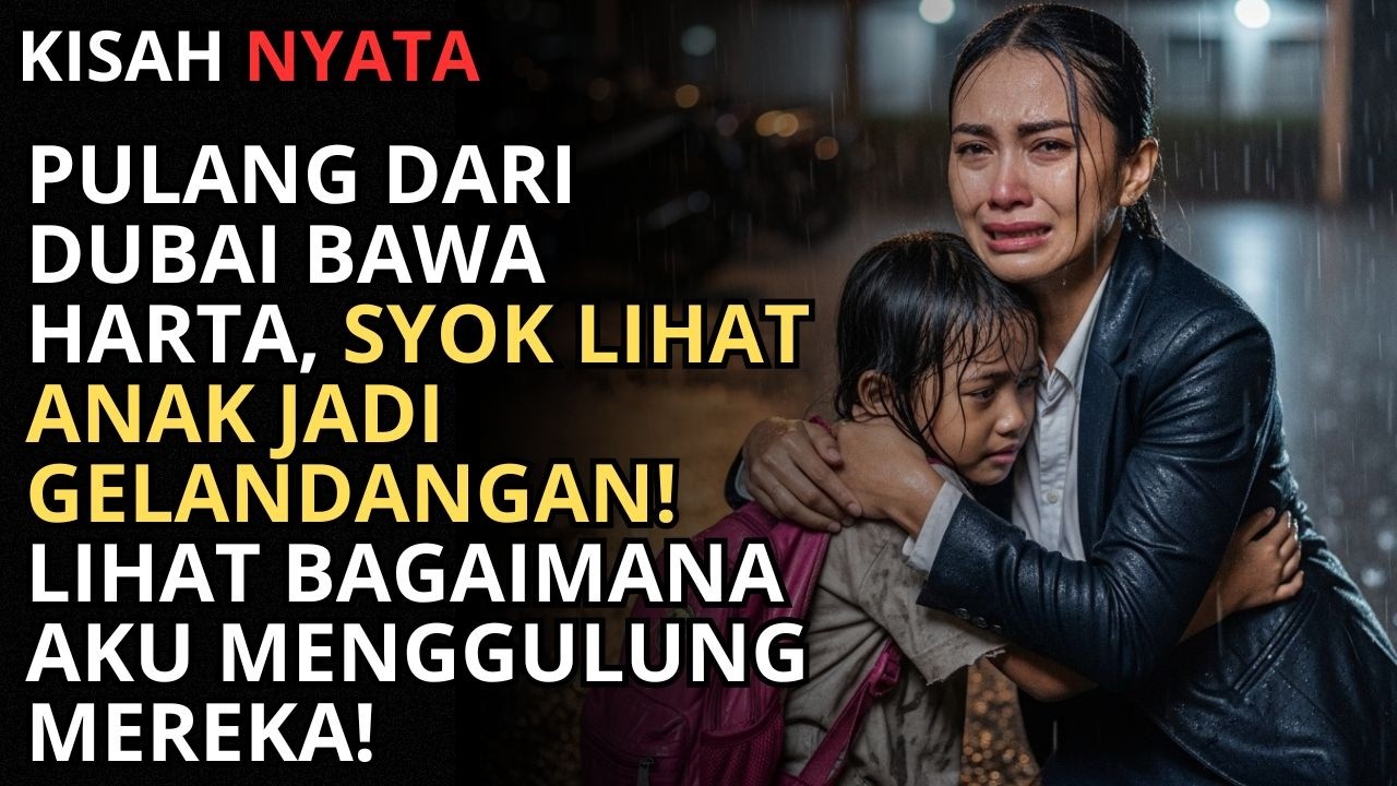 PULANG DARI DUBAI BAWA HARTA, SYOK LIHAT ANAK JADI GELANDANGAN! BALAS DENDAM ISTRI BIKIN MERTUA