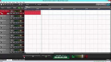 How To Add Software Instrument, Record Midi, and Quantize in Mixcraft 6