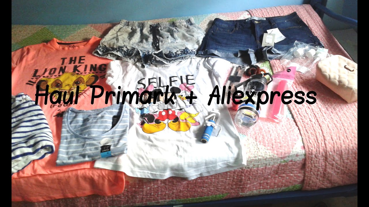 Haul Primark + Aliexpress camera iphone 8 plus apk