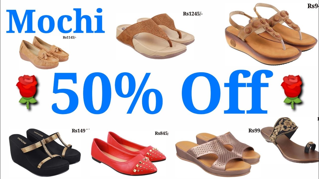 MOCHI SHOES 50% OFF WOMEN'S FOOTWEAR COLLECTION SANDALS SLIPPERS