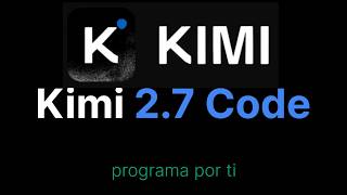 Famous Kimi K2.7 Code is here: New open-source programming model Profile