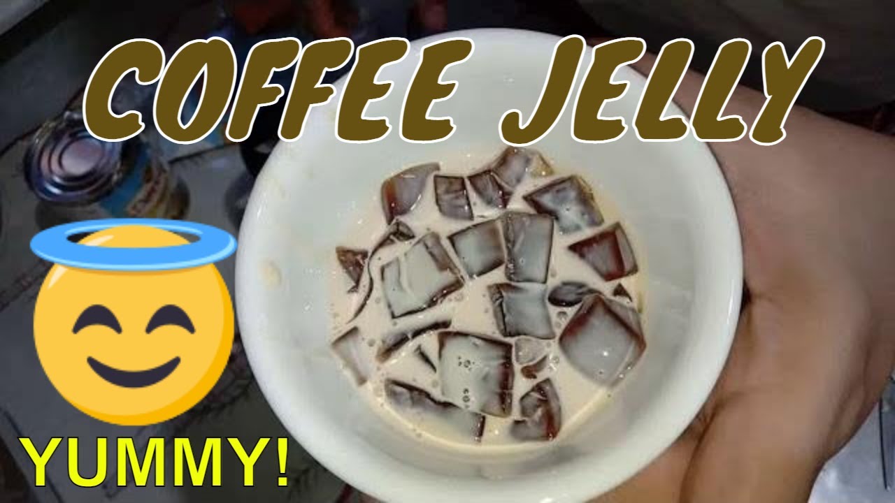 How to Make Coffee Jelly with Condensed Milk and Nestle Cream
