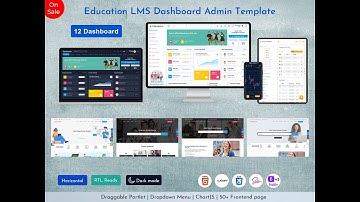 Advanced Elearning Dashboard for Course Management, Progress Tracking, and Engaging User Experience
