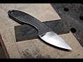 Простой нож из напильника своими руками, A simple do-it-yourself file knife