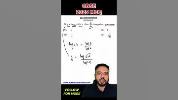 CBSE 2025 Derivative MCQ 🔥| Class 12 Maths Must Solve!  #Shorts