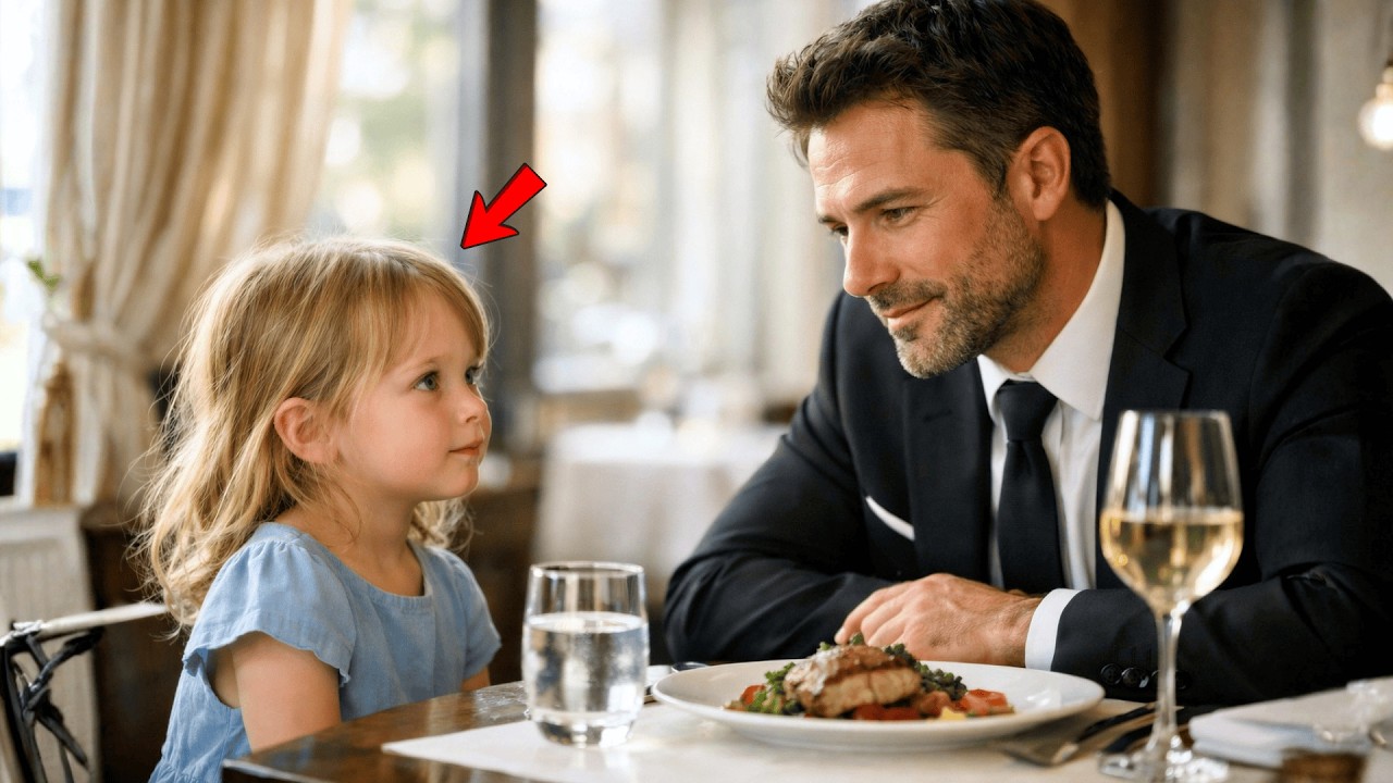Trzyletnia dziewczynka weszła boso do restauracji Michelin. Milioner chciał ją tylko nakarmić — nie wiedział, że właśnie spotkał osobę, której szukał przez całe życie