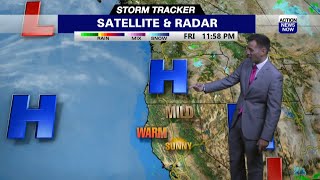 Storm Tracker Forecast: Dry & warmer heading into your weekend!