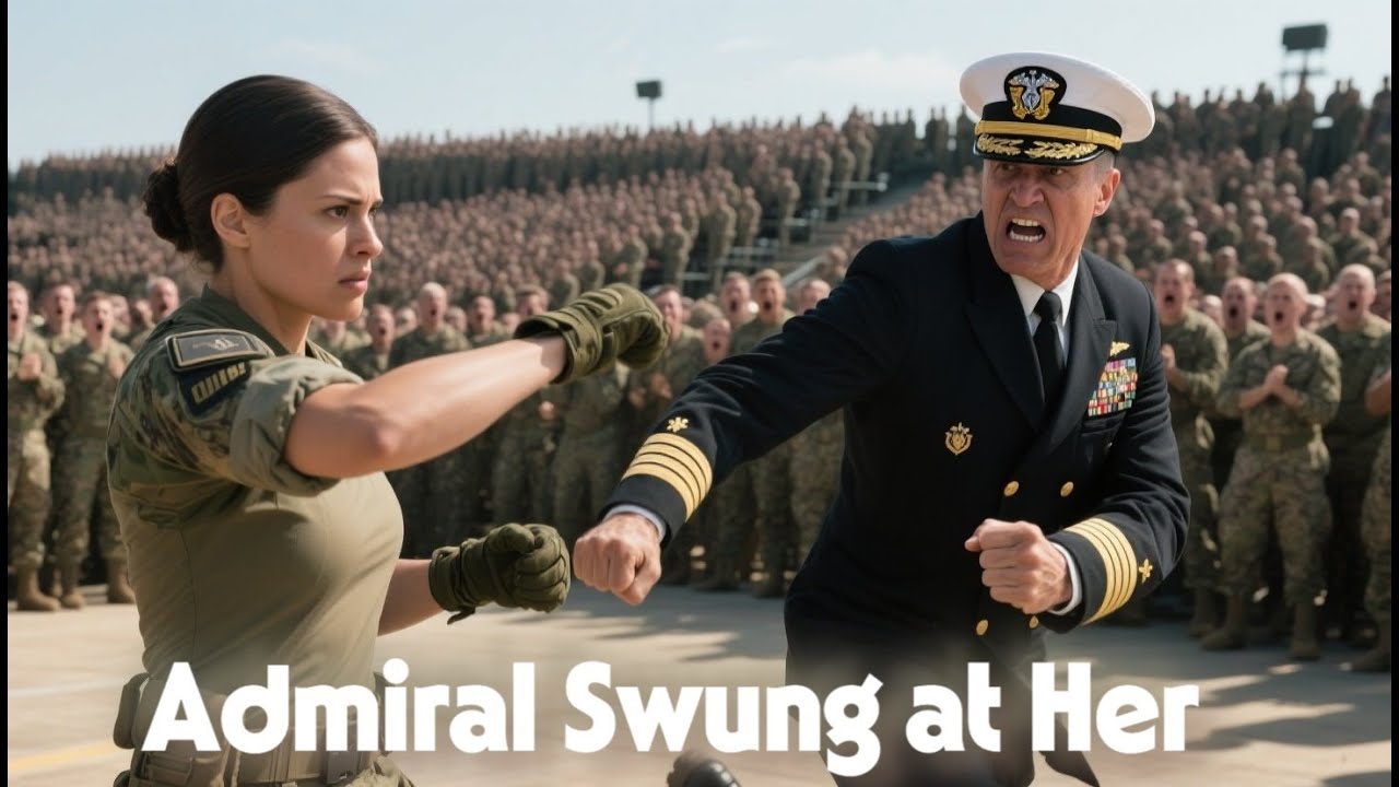 Never Forget a Navy SEAL Admiral Swung She Struck Back and Flattened Him in Front of 1000 Soldiers