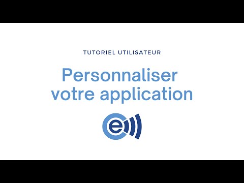 Tutoriel energeasy connect V2 - Personnalisez votre application