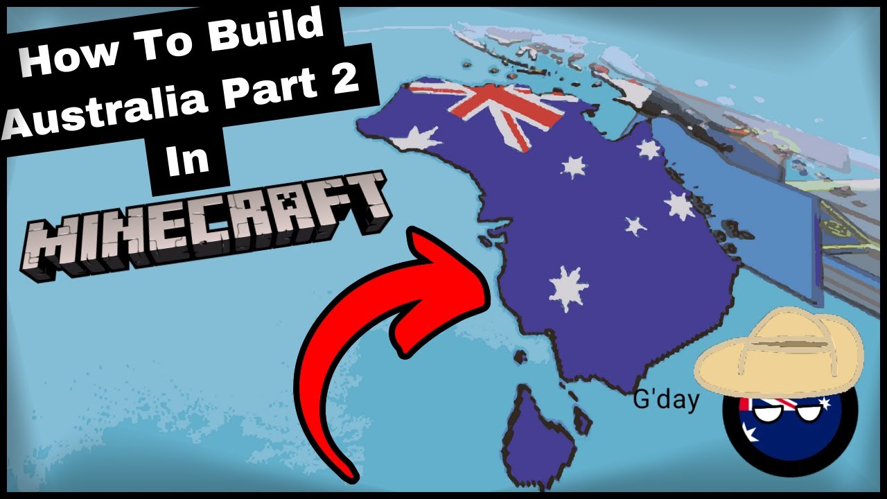 How To Build The World In Minecraft Part 40 Australia Part 2 - YouTube