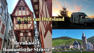 #80. Camperreis. Bernkastel (Moezel) en het begin van de Romantische Strasse.