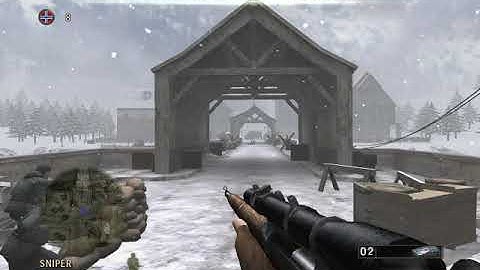 COMMANDOS STRIKE FORCE BRUTAL GAMEPLAY SNIPER