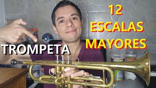 TROMPETA... Aprende las ESCALAS MAYORES