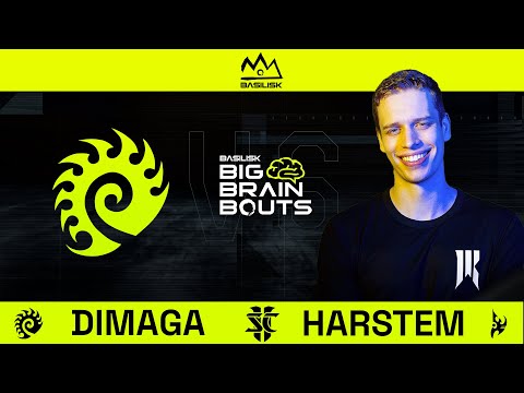 StarCraft 2 DIMAGA VS Harstem BASILISK Big Brain Bouts 23 