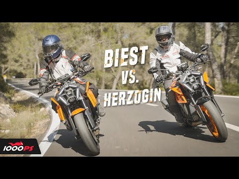 Welche macht auf der Landstraße mehr Spaß? KTM 990 Duke vs. 1390 Super Duke R EVO Vergleich \u0026 Test