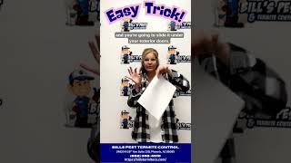 How to Keep Mice &amp; Bugs Out: The "Paper Test" Door Hack | Bills Pest Termite Control Phoenix AZ