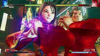 STREET FIGHTER V Akira vs Chun-li