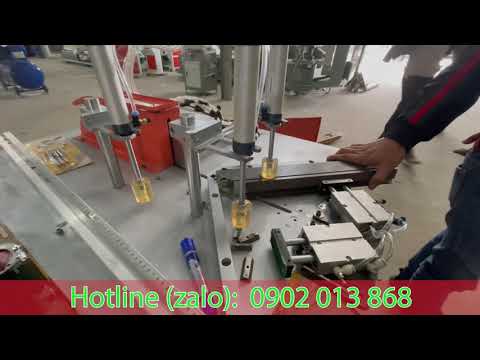 Video Máy cắt nhôm nội thất// Cố định góc 45, 90// Làm tủ... - youtube