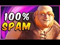 Giant just evolved to become the best bridge spam deck  clash royale