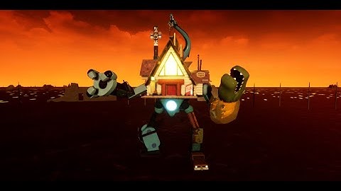 Gravity Falls Shacktron in 3D