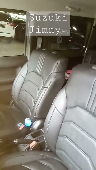 makin keren, Suzuki Jimny ganti cover jok, kulit asli 😀