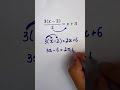 Old school math, 1st degree equation #mathstricks #mathematics #math.