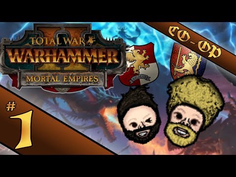 New Campaign | Total War: Warhammer 2 - Mortal Empires | CO-OP Bretonnia & The Empire Campaign #1