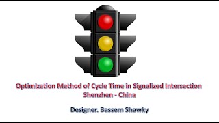 Synchro software tuturial, How to design a signalized intersection and optimize cycle length China