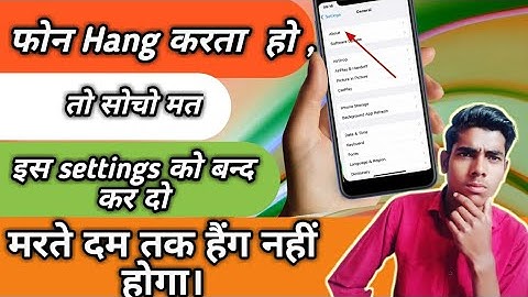 Mobile Hanging Problem Solve 100% Working  New Method Part 3rd nov 2018  || by technical sukla