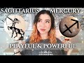 SAGITTARIUS MERCURY 🏹 Mercury in Astrology ✨All About MERCURY in SAGITTARIUS🧠Communication & Thought