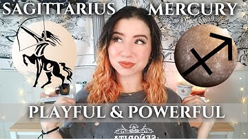 SAGITTARIUS MERCURY 🏹 Mercury in Astrology ✨All About MERCURY in SAGITTARIUS🧠Communication & Thought