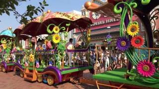 Hongkong disneyland spring time parade 2017 last show (28/5/2017)