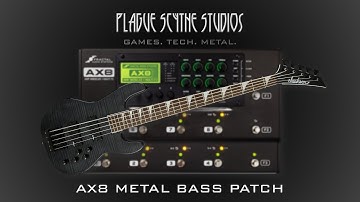 AX8 Metal Bass Patch Basics - Tutorial