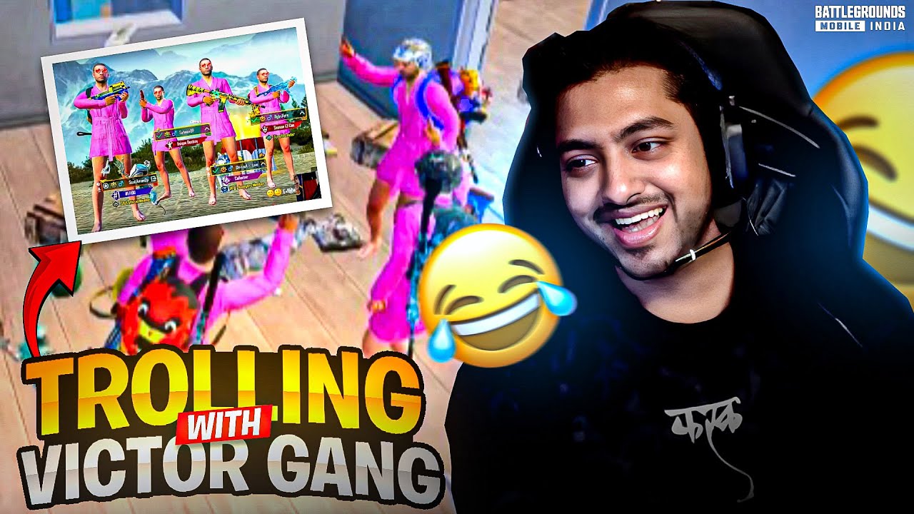 TROLLING WHOLE LOBBY WITH VICTOR GANG || FUNNY HIGHLIGHT - YouTube