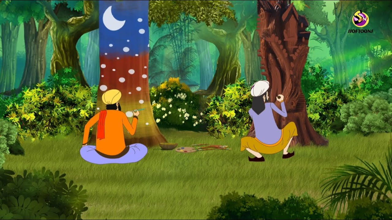 Dui Silpi | Two artists Story in Bengali | Bangla Cartoon | Bengali Fairy Tales