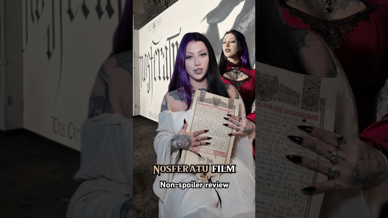 Such a stunning film I felt compelled🧛🏻‍♀️to talk about it, get it?💀 @FocusFeatures #nosferatu