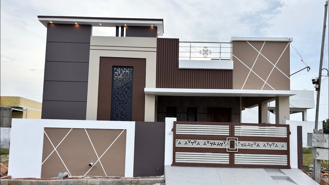 3.5 சென்டில், கிழக்கு பார்த்த 2BHK தனி வீடு 📞9943671311 | House For Sale In Pollachi