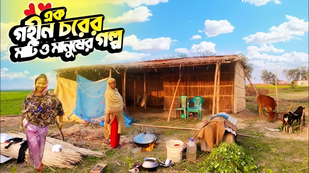 চরের বুক জুড়ে লেখা জীবনের গল্প — সাজু মোল্লার ঘাট!